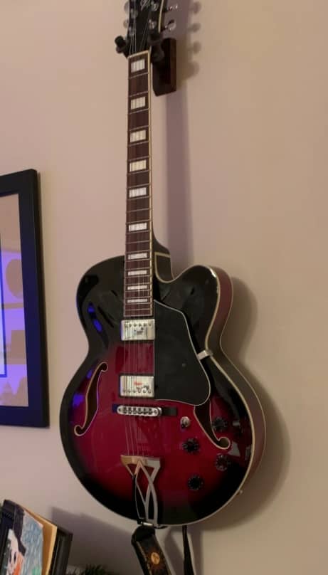 Ibanez Artcore AF75 Semi Hollowbody!